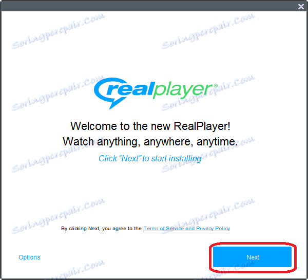 Inštalácia doplnku RealPlayer v službe Opera