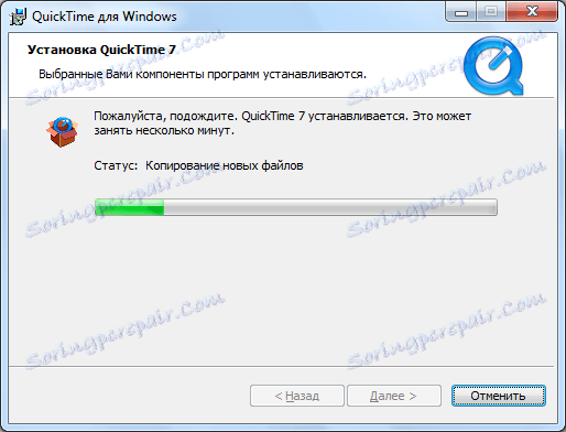 Inštalácia doplnku QuickTime v operačnom systéme Opera