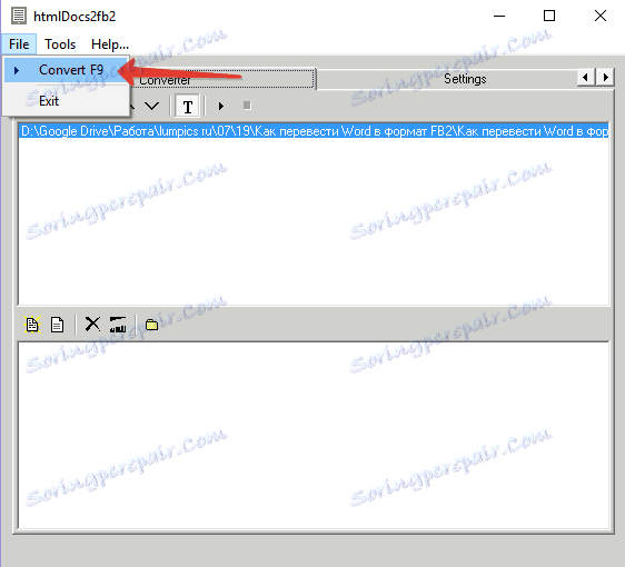 تبدیل اسناد به htmlDocs2fb2