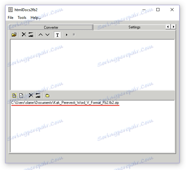 مسیر سند در htmlDocs2fb2