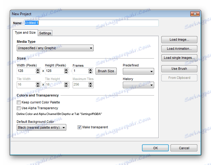 إنشاء مشروع Pro Motion NG