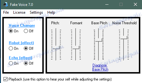 Изглед лажног гласа