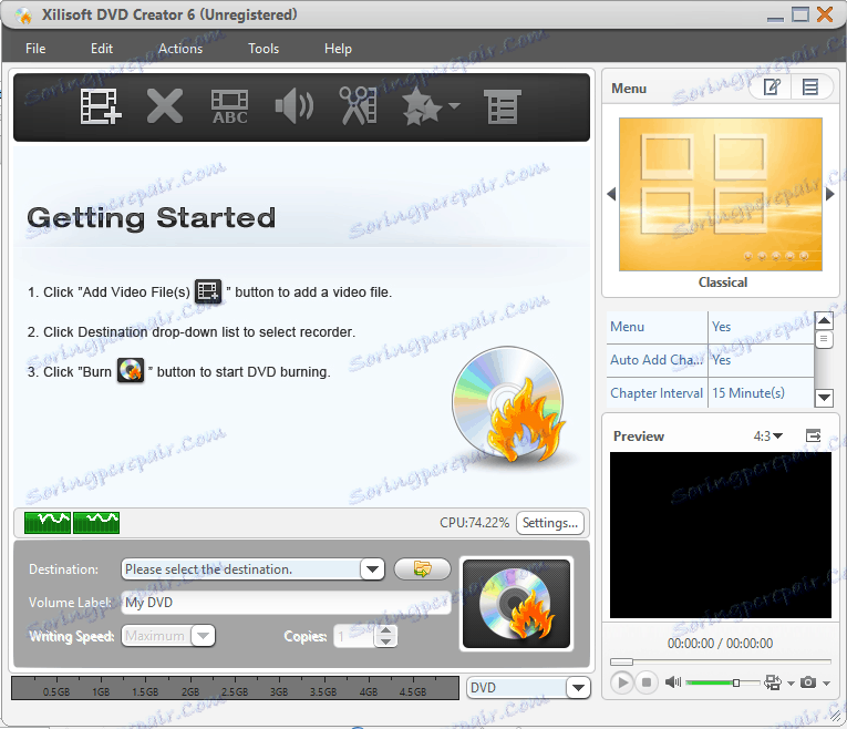 Xilisoft DVD Creator изтеглите безплатно