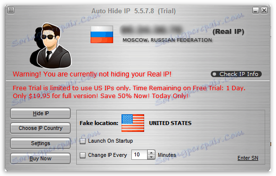 Изтегляне на Auto Hide IP безплатно