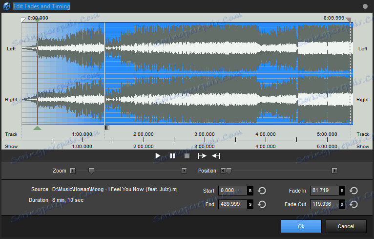 audio w firmie Proshow Producer