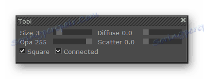 Налаштування інструменту PyxelEdit