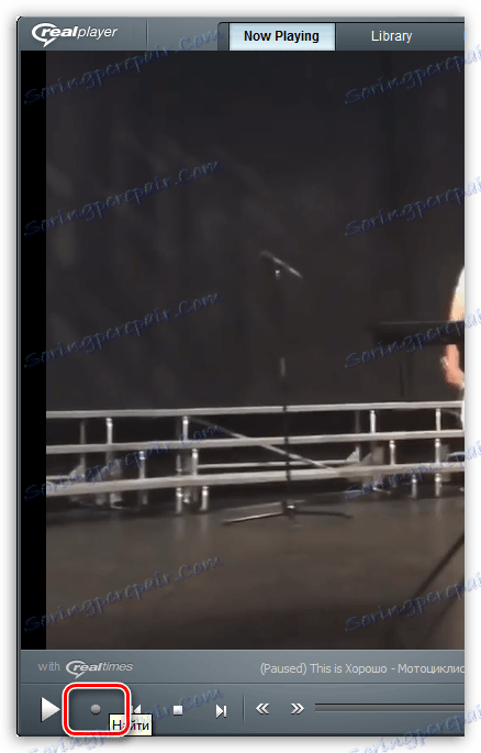 Zaznamenávejte vysílání v aplikaci RealPlayer