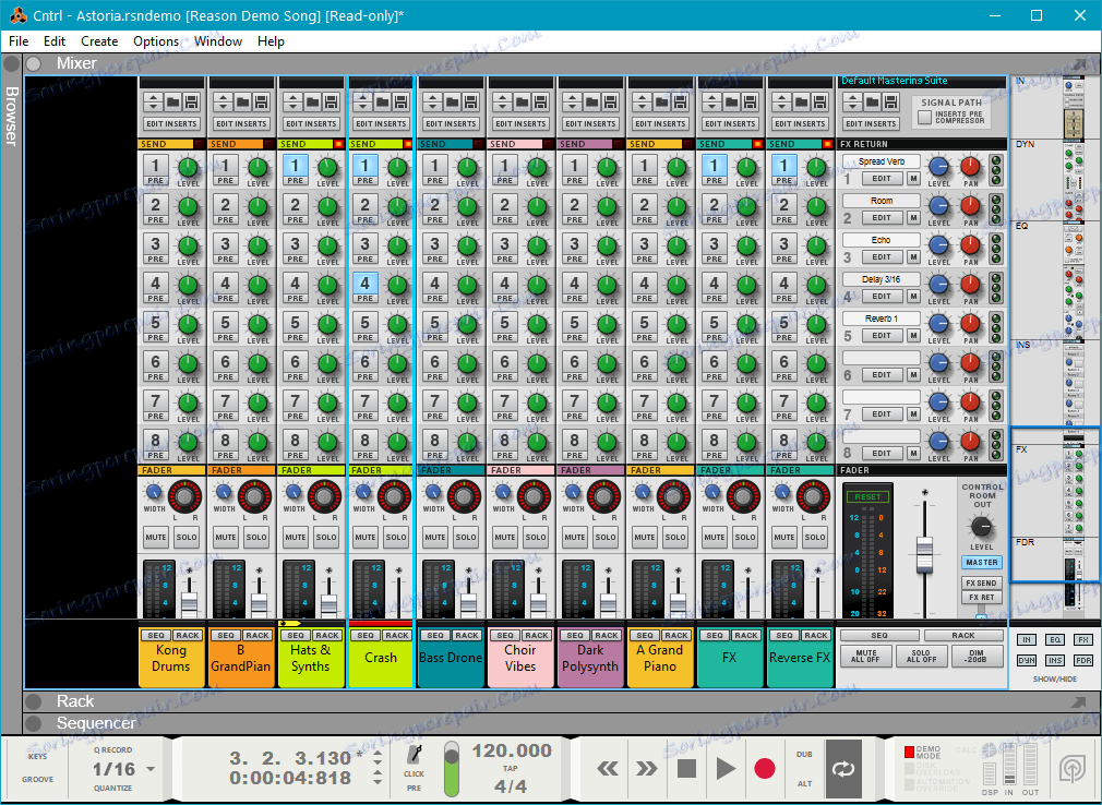 Смесител, ефекти в разума