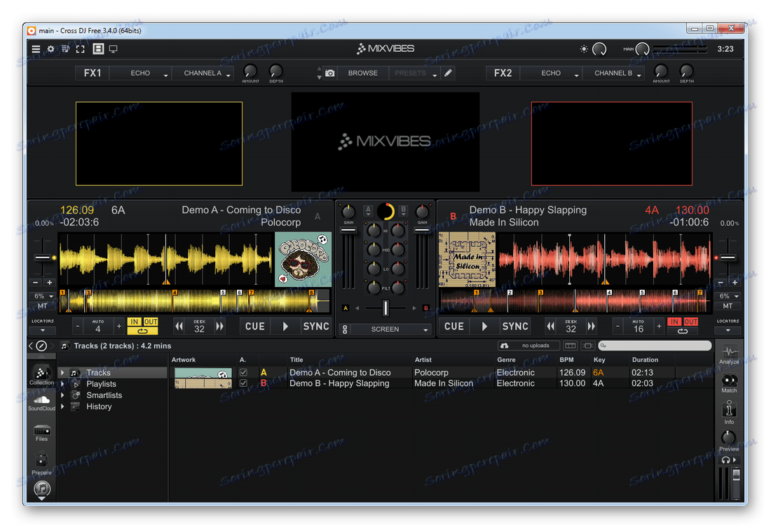 Програм за ремиксовање Цросс ДЈ-а