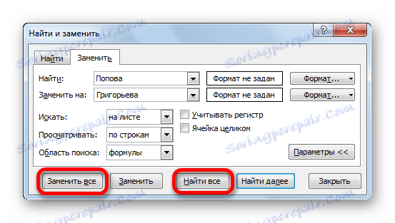 Rozšírené vyhľadávanie a výmena v aplikácii Microsoft Excel