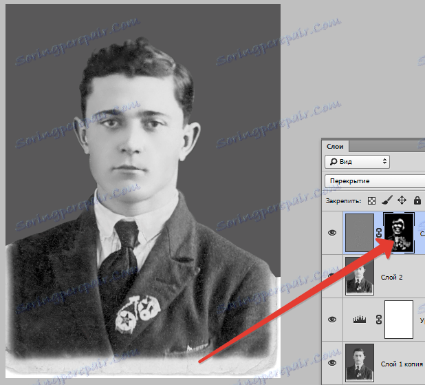 Възстановяване на стара снимка във Photoshop