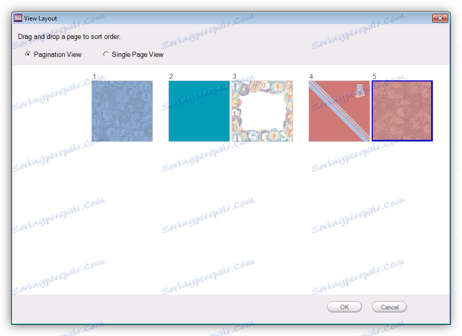 Vícestranový projekt v programu Scrapbook Flair