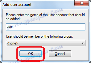 Pridanie používateľa do programu FileZilla Server