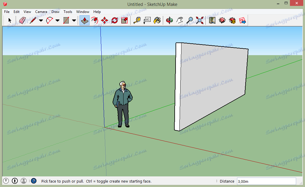 Przeciągnij i przeciągnij SketchUp