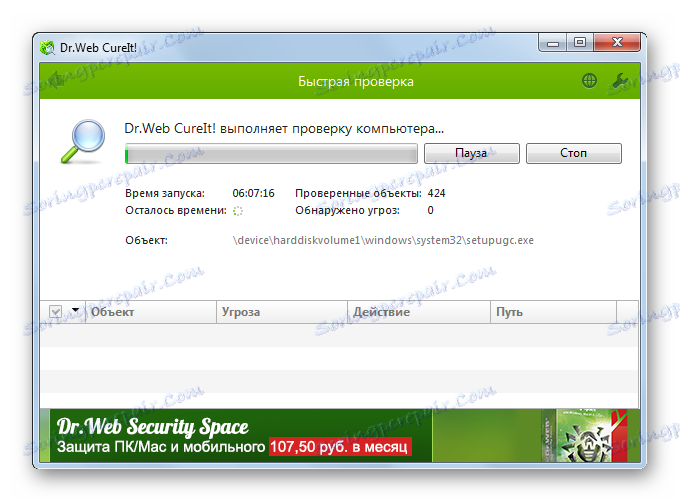 Kontrola virů Dr.Web CureIt