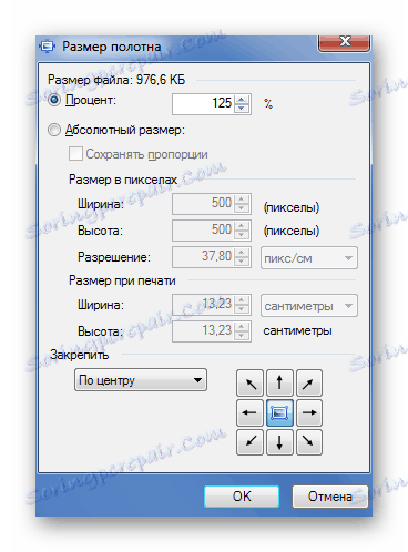 Velikost obrazu Paint.NET