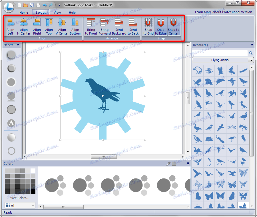 Везе у Сотхинк Лого Макер