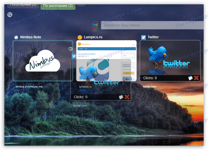 Szybkie wybieranie dla przeglądarki Firefox