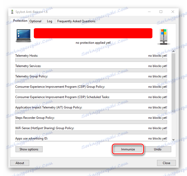 Spybot Anti-Beacon برای ویندوز 10 با استفاده از یک کلیک ماوس را غیرفعال می کند