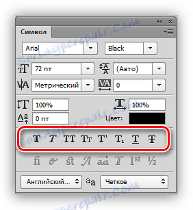 Style glifów w Photoshopie