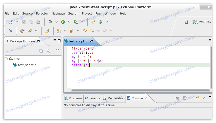 eclipse текстов редактор за Linux
