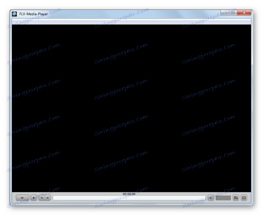 Rozhraní přehrávače FLV-Media Player