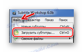 Štandardné otvorenie súboru v podtituloch Workshop
