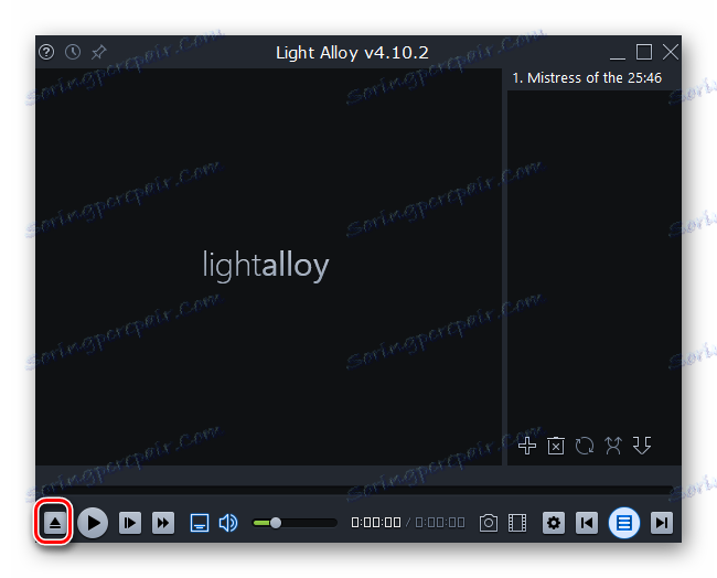 Otwórz plik w Light Alloy