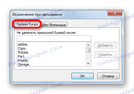 Automaticky opraviť výnimky na prvom liste programu Microsoft Excel