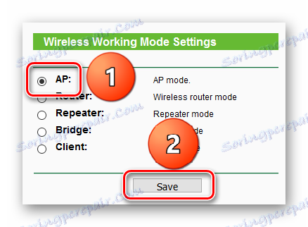 TP-LINK TL-WR702N _ Manuálne ladenie_ Režim prístupových bodov_Vyberte funkčný režim