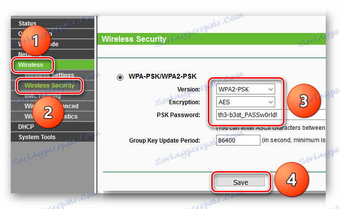 TP-LINK TL-WR702N _ Manuálne ladenie_Obrázky nastavenia režimu pre bezpečnosť