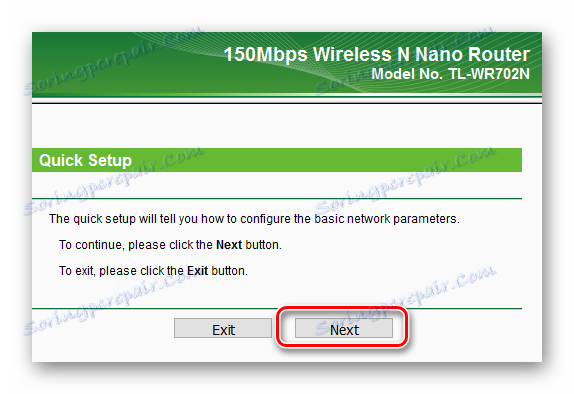 TP-LINK TL-WR702N _ Rýchle nastavenie_Button ďalej