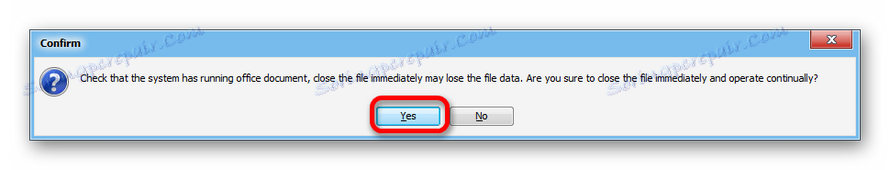Съобщението за необходимостта от закриване на офис проектите в Abex HTML to Excel Converter