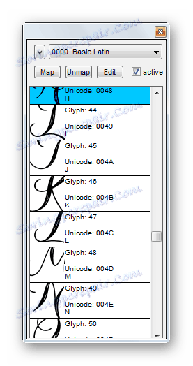 پنجره اصلی برای مشاهده شخصیت تغییر در روند ایجاد در نوع