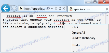 Speckie