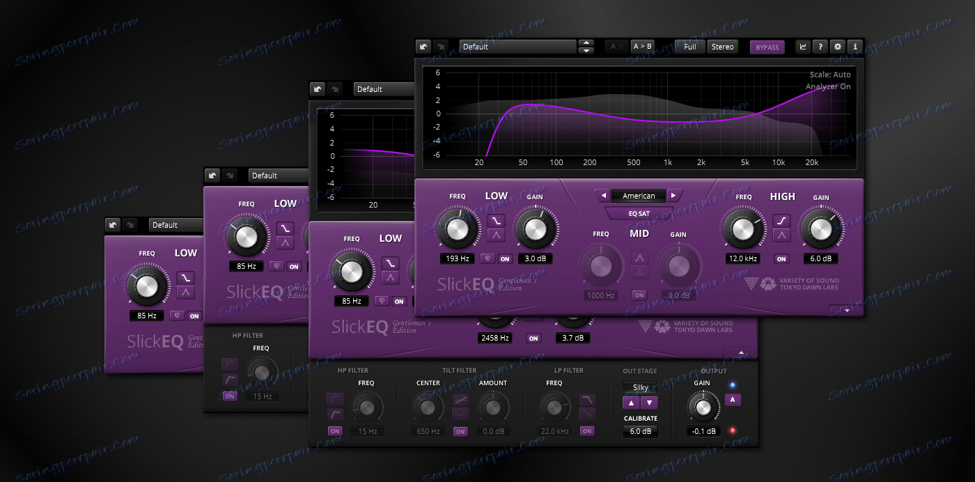TDR VOS SlickEQ плагін в програмі Adobe Audition