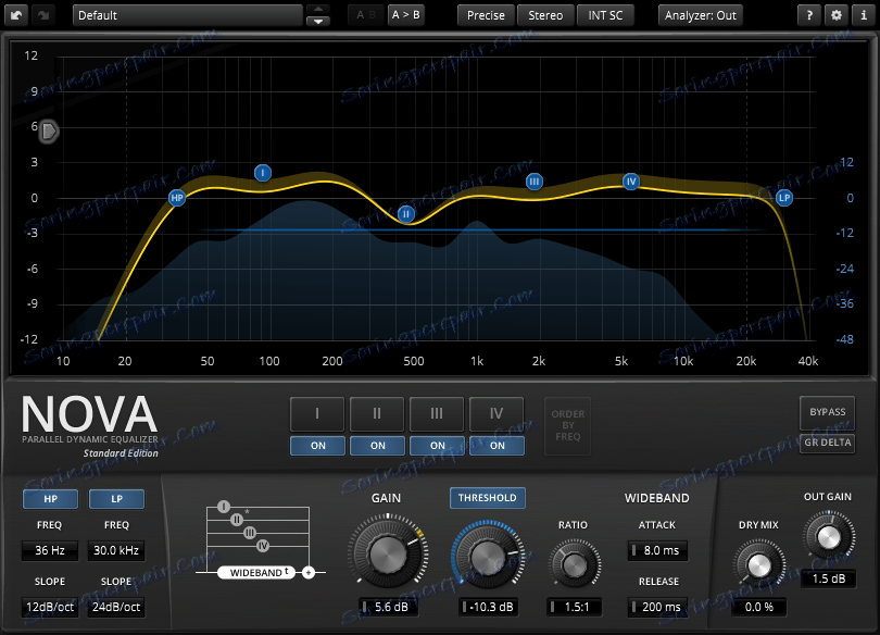 TDR Nova-67P плагін в програмі Adobe Audition