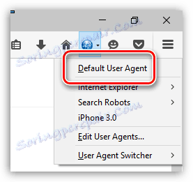 User Agent Switcher dla przeglądarki Firefox