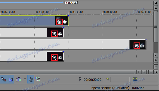 Панорамування Sony Vegas