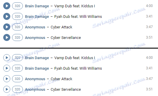 Zamjena gumba za reprodukciju u Kenzo VK