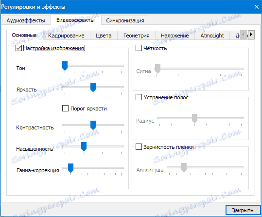 Učinci i filtri VLC Media Player (5)