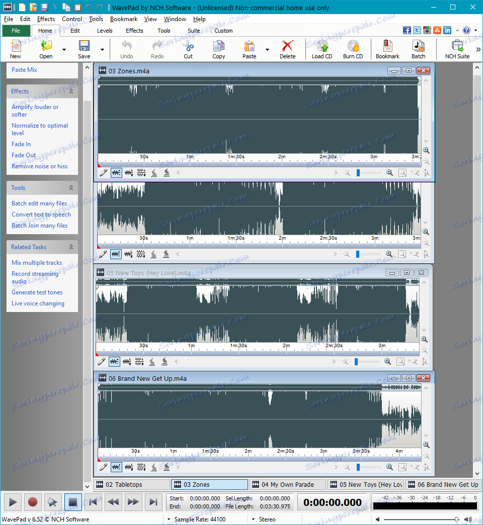 wavepad sound editor convert to mp3