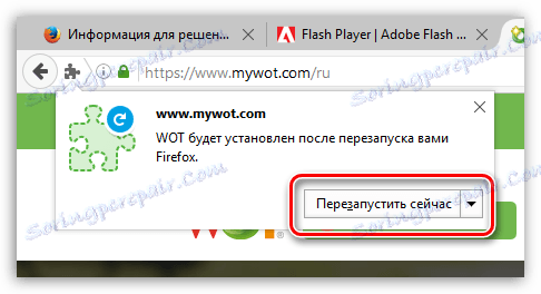 Web Of Trust (WOT) pro Firefox