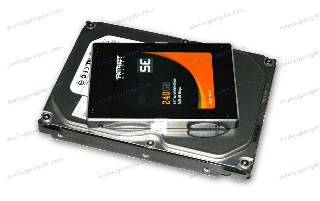 أبعاد SSD والأقراص الصلبة في المقارنة