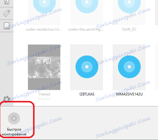 Ni dostopa do slikovne datoteke v orodjih DAEMON Tools