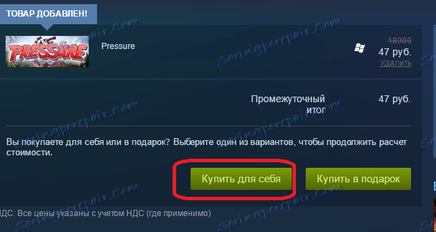 Nákup hry na Steam