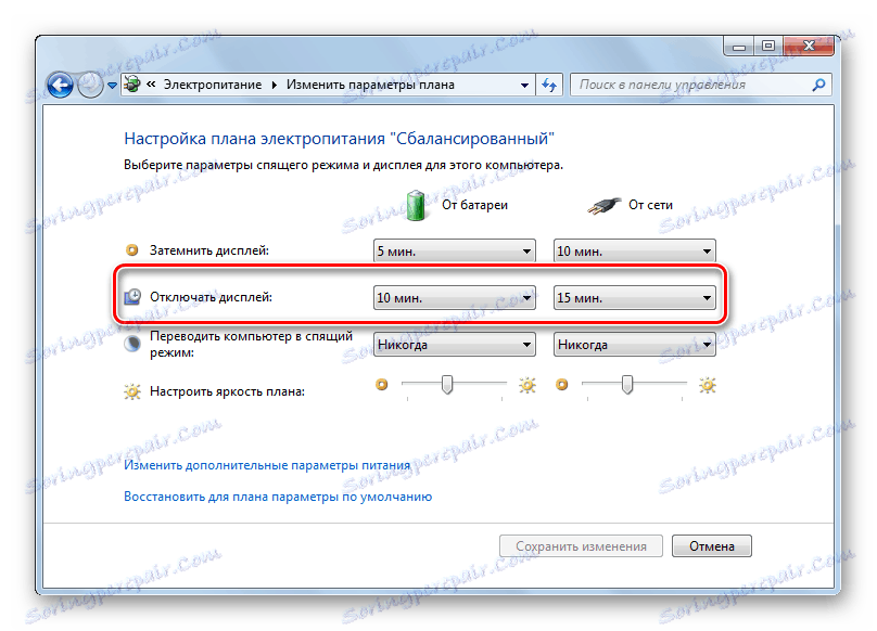 Nastavte čas vypnutia displeja v režime nečinnosti v systéme Windows 7