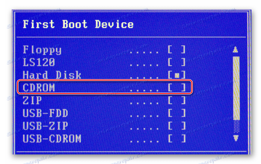 Настройка на BIOS