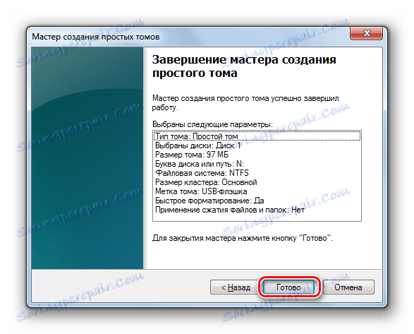Dokončenie nástroja Vytvorenie jednoduchého zväzku v systéme Windows 7