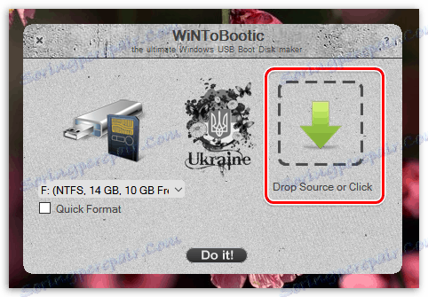 Работа с Windows дистрибуции в WiNToBootic